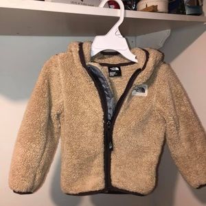 Infant winter north face hoodie